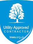 Utility Approved Contractor ArbAc Blue Shield Arboricultural Association